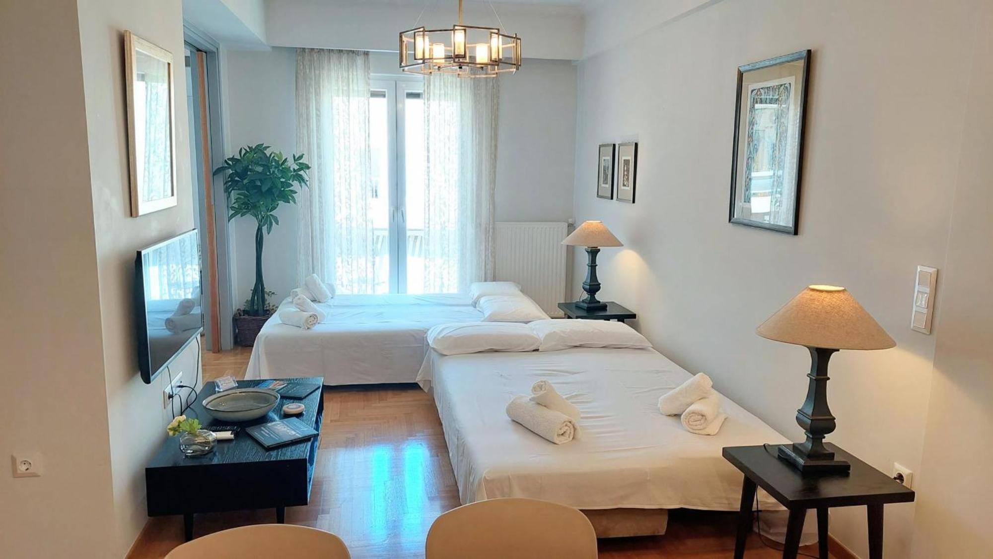 Elegant Apartment In Acropolis Athén Kültér fotó