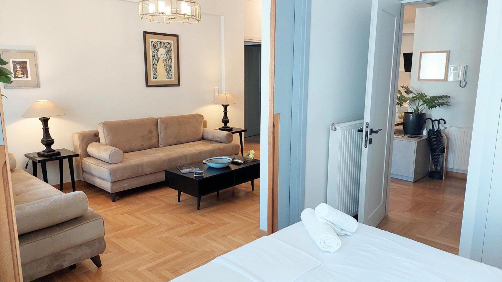 Elegant Apartment In Acropolis Athén Kültér fotó