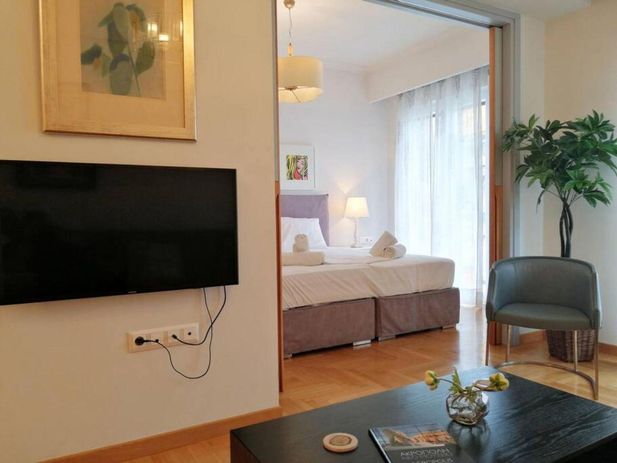 Elegant Apartment In Acropolis Athén Kültér fotó